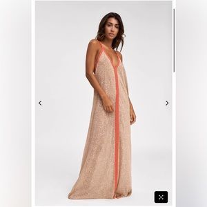 PITUSA - Inca sundress in nude